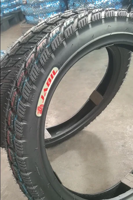 JABIL motorcycle tyre sidewall branding detail